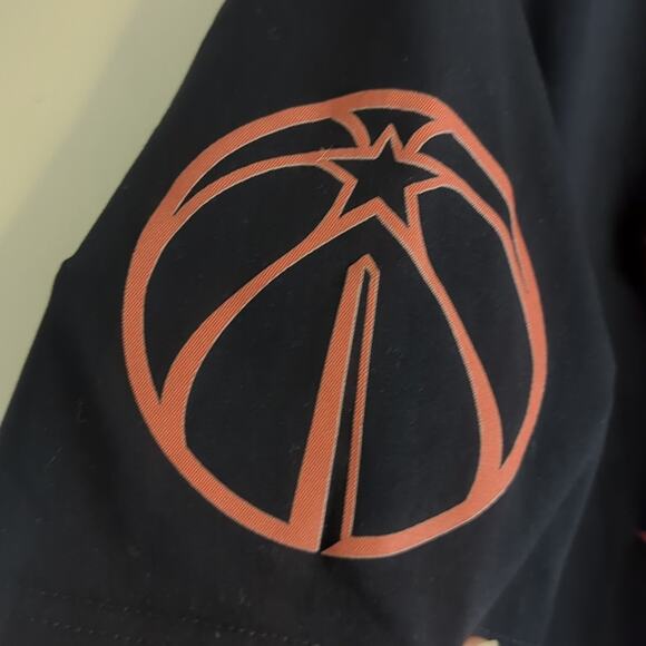 NBA Men's Pro Standard Black Washington Wizards 2023 City Edition T- Men's Large - Picture 8 of 11